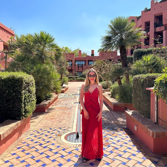 LIKE NEW Self Portrait Maxi Dress (US Size 0) ✨ - Picture 2 of 10